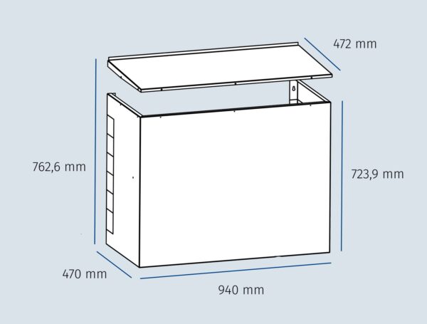 Õhksoojuspumba kate, tsink