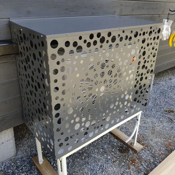 Õhksoojuspumba kate, tsink