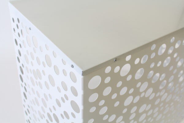 Õhksoojuspumba kate, valge