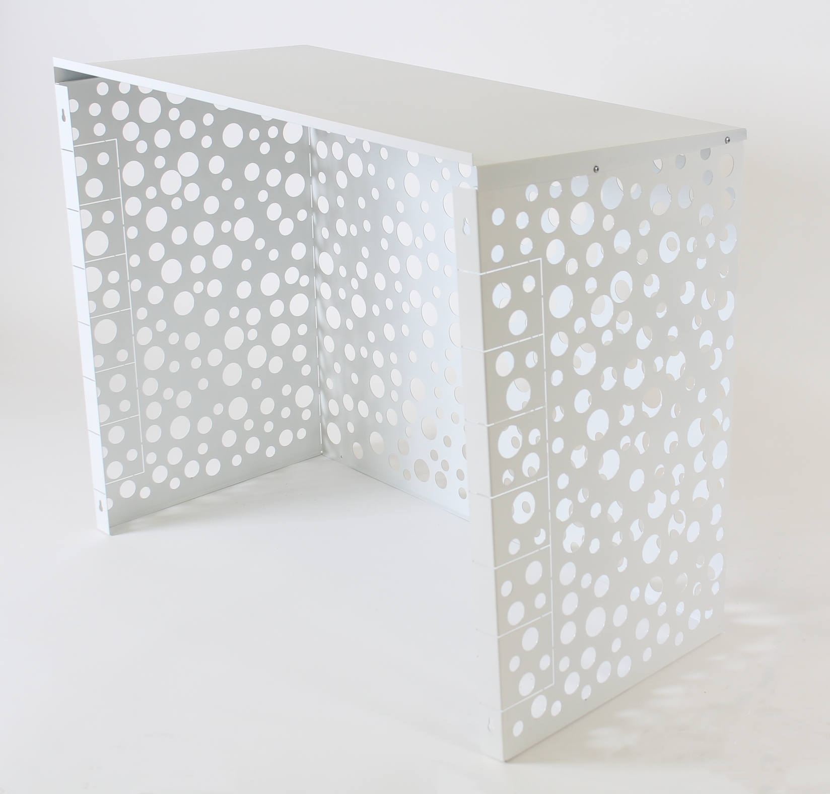 Õhksoojuspumba kate, valge