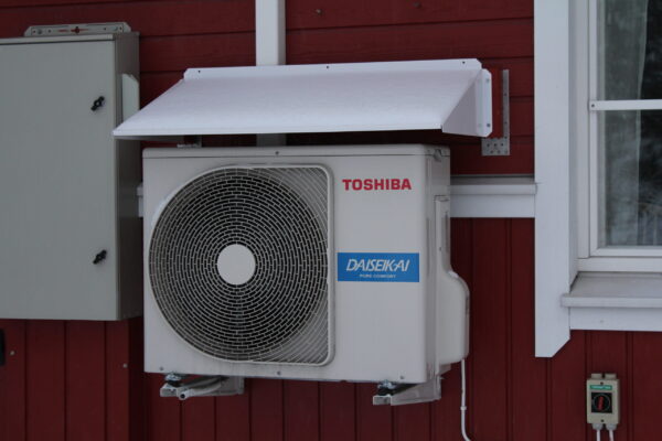 Õhksoojuspumba katus, tumehall